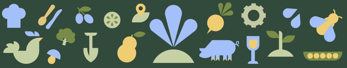 Color food icons